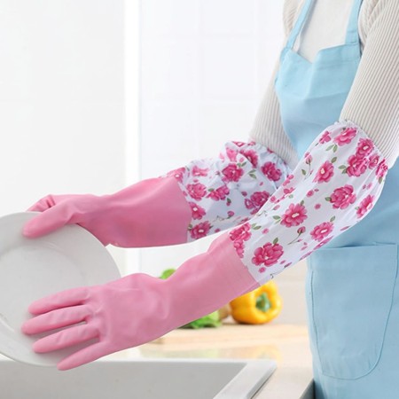 Silicon Full Hand Gloves - 2 Pc