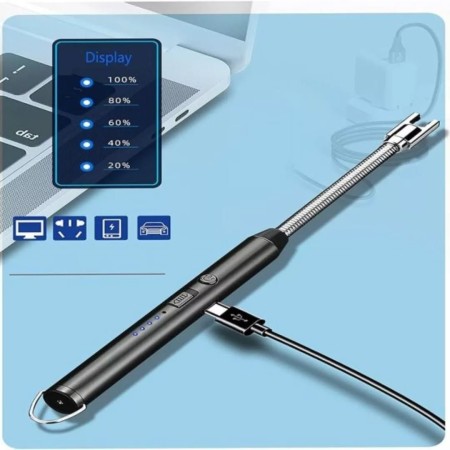 Windproof Kitchen Electric USB Lighter