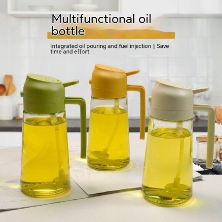 2-In-1 Sprayable & Pourable Oil Bottle