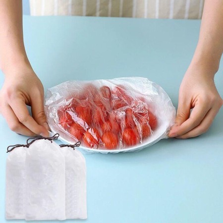 200 Pcs - Food Cover Bag - Elastic Material