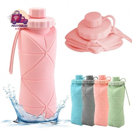 Silicon Foldable Water Bottle